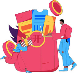 Celebrate Lunar New Year with vibrant digital gifts and online shopping promotions featuring lucky money and exciting offers from the comfort of your home this festive season