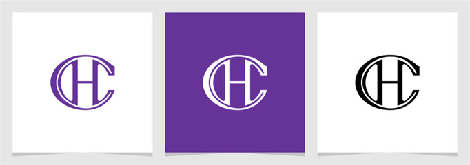 CC Initial Letter Minimalist Logo Vector Element , Initial Logo for Brand Vector Design Graphic