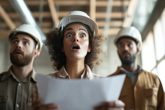 Workers respond to unexpected news of sudden workplace closure during busy day