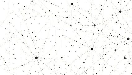 Abstract speckled texture with dark dots on a white background