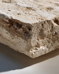Textured natural stone close-up for architectural design and decoration