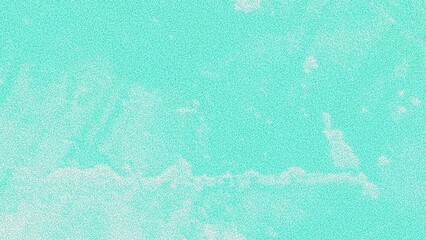 Aqua Teal Watercolor Background. Blue Painted Wall.