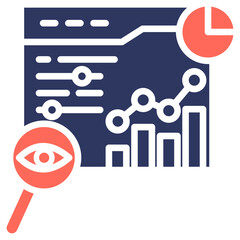 Monitoring glyph color icon