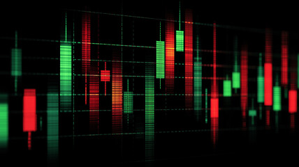 Intense Bull Bear Candlestick Matrix Illuminates Market Psychology.
Visualizes rapid sentiment shifts guiding algorithmic traders through dynamic price volatility.