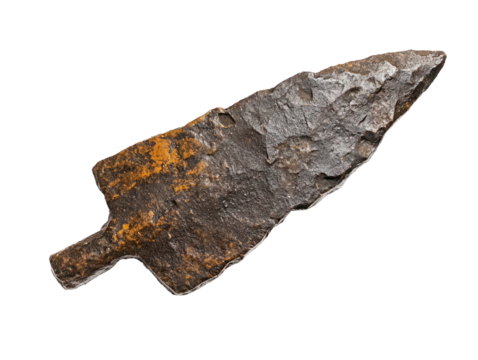 Ancient Rusted Arrowhead