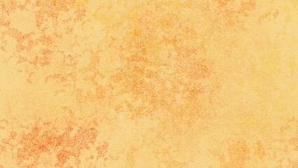 Golden Yellow Orange Watercolor.