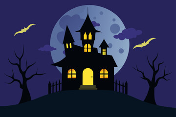 halloween night with castle