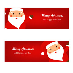 Santa Claus. Merry Christmas and Happy New Year