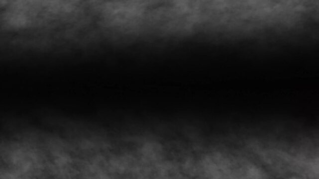 dark smoke animation, looping black smoky texture moving across screen in seamless animation used for horror overlays cinematic effects mystery transitions and spooky atmospheres

