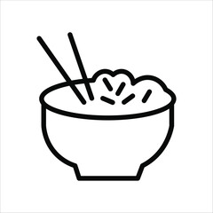 rise icons. simple line vector illustration