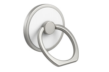 Phone ring holder on transparent background, showing modern design