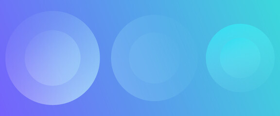 Modern banner background. colorful, blue and purple gradations, circles, eps 10