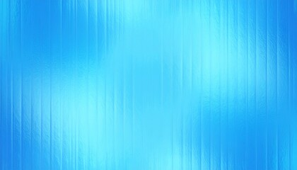 Blue gradient distortion with vertical ripple texture, frosted glass effect and icy reeded lines. 