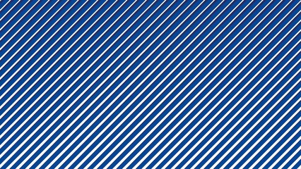 Abstract background with diagonal stripes in a gradient of blue and white