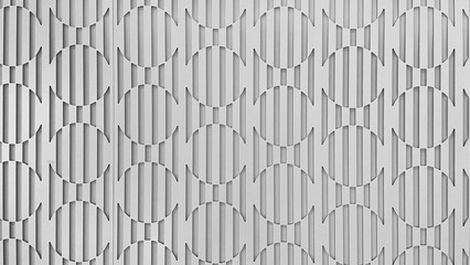 Abstract geometric pattern with a repeating design of vertical lines and curved shapes, creating a textured, modern aesthetic
