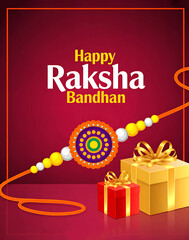 Celebrate the Joyful Raksha Bandhan Festival with Gifts and Traditional Rakhi, Perfect for Festive Greetings and Family Celebrations, a Cultural Tradition