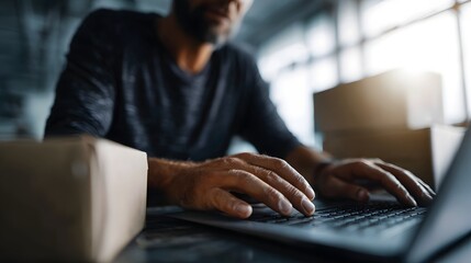 Online order processing in a remote commerce setting