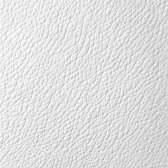 White Leather Texture Close-Up Background

