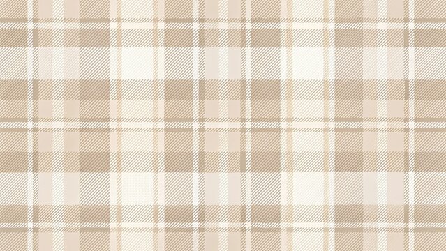 Subtle Neutral Plaid Pattern Featuring a Soft Color Palette Ideal for Textile Designs and Fashion Applications