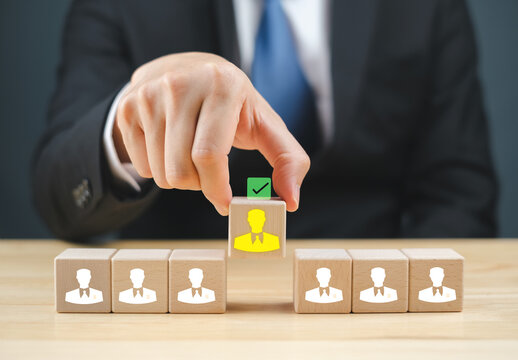 HR management and recruitment acquisition, workforce analytics  digital select a profile among various documents, suggesting recruitment or data management. employee selection human resources strategy