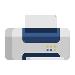 Drucker - farbiges Icon