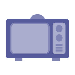 Microwelle - farbiges Icon