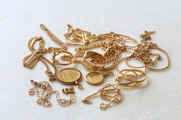 中古品の貴金属や金の買取と下取り