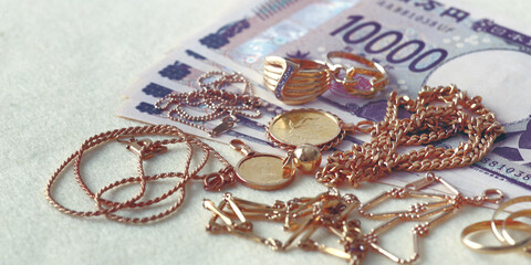 中古品の貴金属や金の買取と下取り