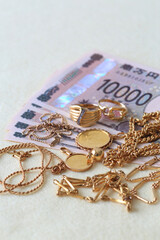 中古品の貴金属や金の買取と下取り