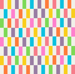 Seamless pattern with colorful squares