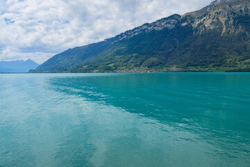 View of the Lake Brienz , Switzerland.