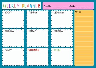 Cute Personal planner  or sticker planner 