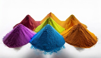 various colors of ingredient in powder pigment for coating business high intensity