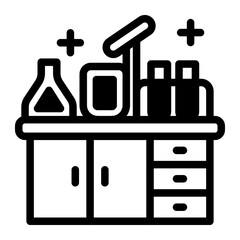 This Laboratory icon is suitable for College, School, Education, etc.