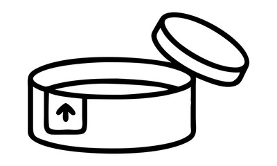 Download Pao Symbols Set. Period After Opening. Expiration Period In Months For Cosmetic Packaging Eps File For Design.