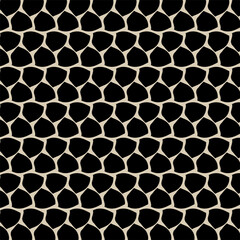 ROCK STONE SEAMLESS PATTERN BLACK