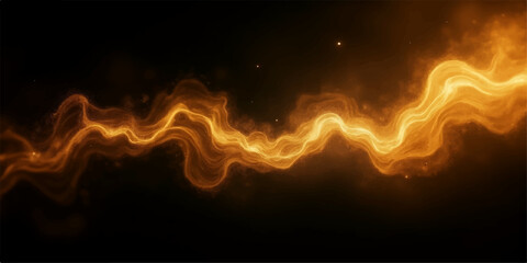 Vibrant red and orange flames glow with intense energy against a dark space background, creating a hot, burning explosion of light and motion