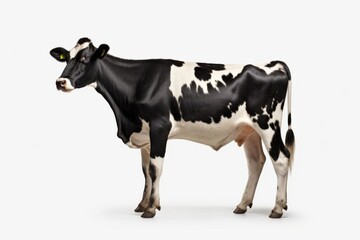 Cattle farming action farm location animal content type agricultural environment side view livestock concept for seo impact