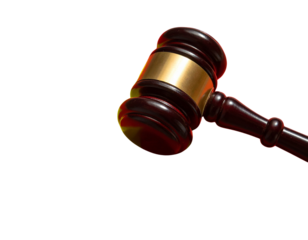 Revolutionary Legal Symbol: Lacquer Gavel Over Vietnam Flag – PNG Clipart