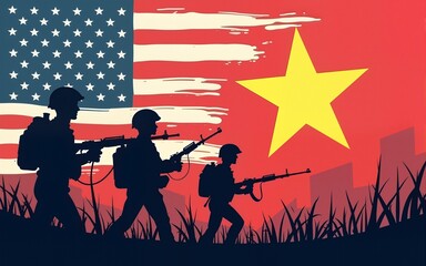 National Vietnam War Veterans Day. celebrated in March 29 th in USA. Background, poster, greeting card, banner design. High quality