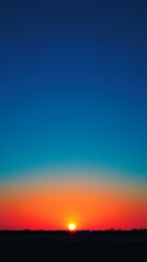 Vibrant Sunset Landscape