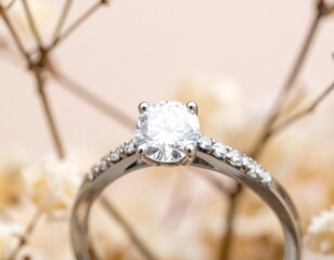 Close-up of a diamond ring (1)