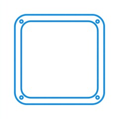 Simple square frame outline