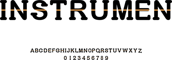music notes backgroundfont futuristik modern sederhana alfabet © Donny
