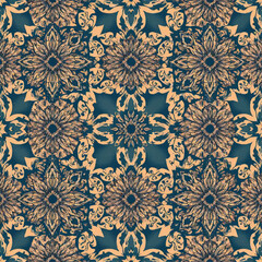 pattern_of_intricate_freeform_Islamic vector