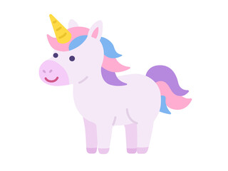 ユニコーンのキャラクターのイラスト