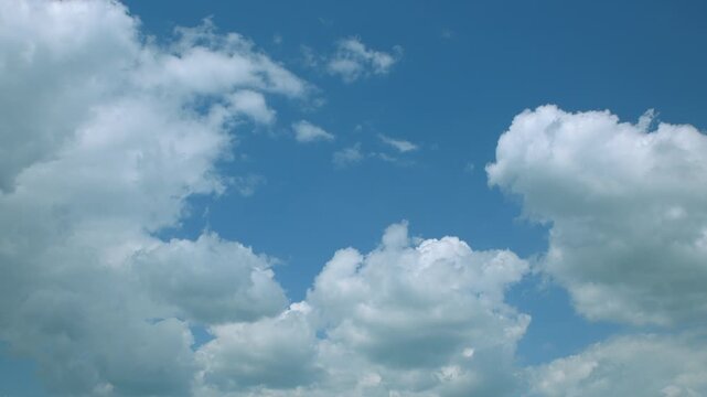 A Beautiful Cloudy Sky adorned with Soft and Fluffy Clouds creating a wonderful view
