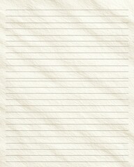 Naklejka premium Light beige lined paper