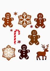 christmas gingerbread cookies