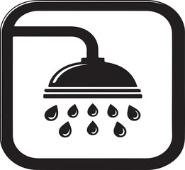  Shower head vector illustration